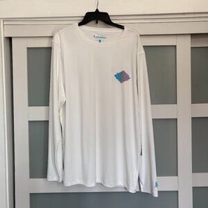 CHUBBIES The Reflector Sun Crew  631251-016  White Sun shirt L/S size XXL